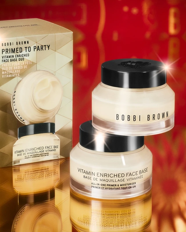 Bobbi Brown Holiday Primed To Party Vitamin Enriched Face Base Duo – Image 3