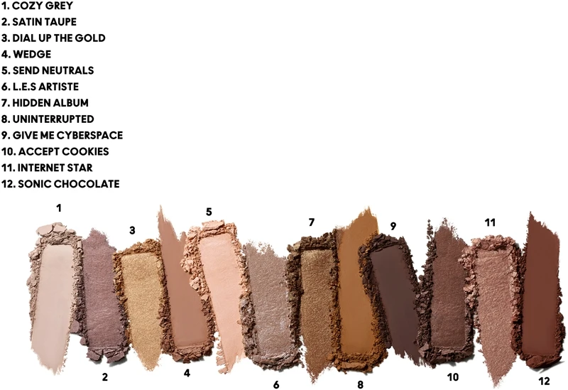 MAC Cosmetics Connect In Colour Eye Shadow Palette 12 Shades – Image 3