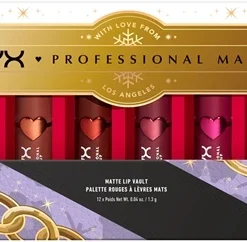 NYX Professional Makeup Limited Edition Xmass Mrs Claus Oh Deer Matte Lip Vault
