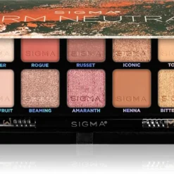 Sigma Beauty Warm Neutrals Eyeshadow Palette