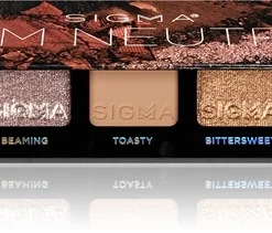 Sigma Beauty Warm Neutrals Mini Eyeshadow Palette