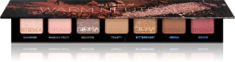 Sigma Beauty Warm Neutrals Mini Eyeshadow Palette